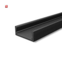 ISO115932 / LED Montageprofil MINI-AB V2, schwarz RAL9005...