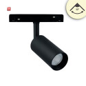 ISO116090 / Track48 Schienenstrahler schwarz, 16W, 30°, UGR<19, 48V DC, 3000K, CRI90 / EAN 9009377154836