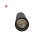 ISO116093 / Track48 Hängeleuchte Pipe, schwarz, 7W, 36°, UGR<19, 48V DC, 3000K, CRI90, DALI dimmbar / EAN 9009377154867