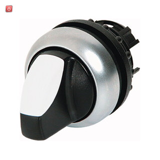 EATON / 216865 / M22-WK, Wahltaste, RMQ-Titan, mit Knebelgriff, tastend, 2 Stellungen, Frontring Titan / EAN4015082168650
